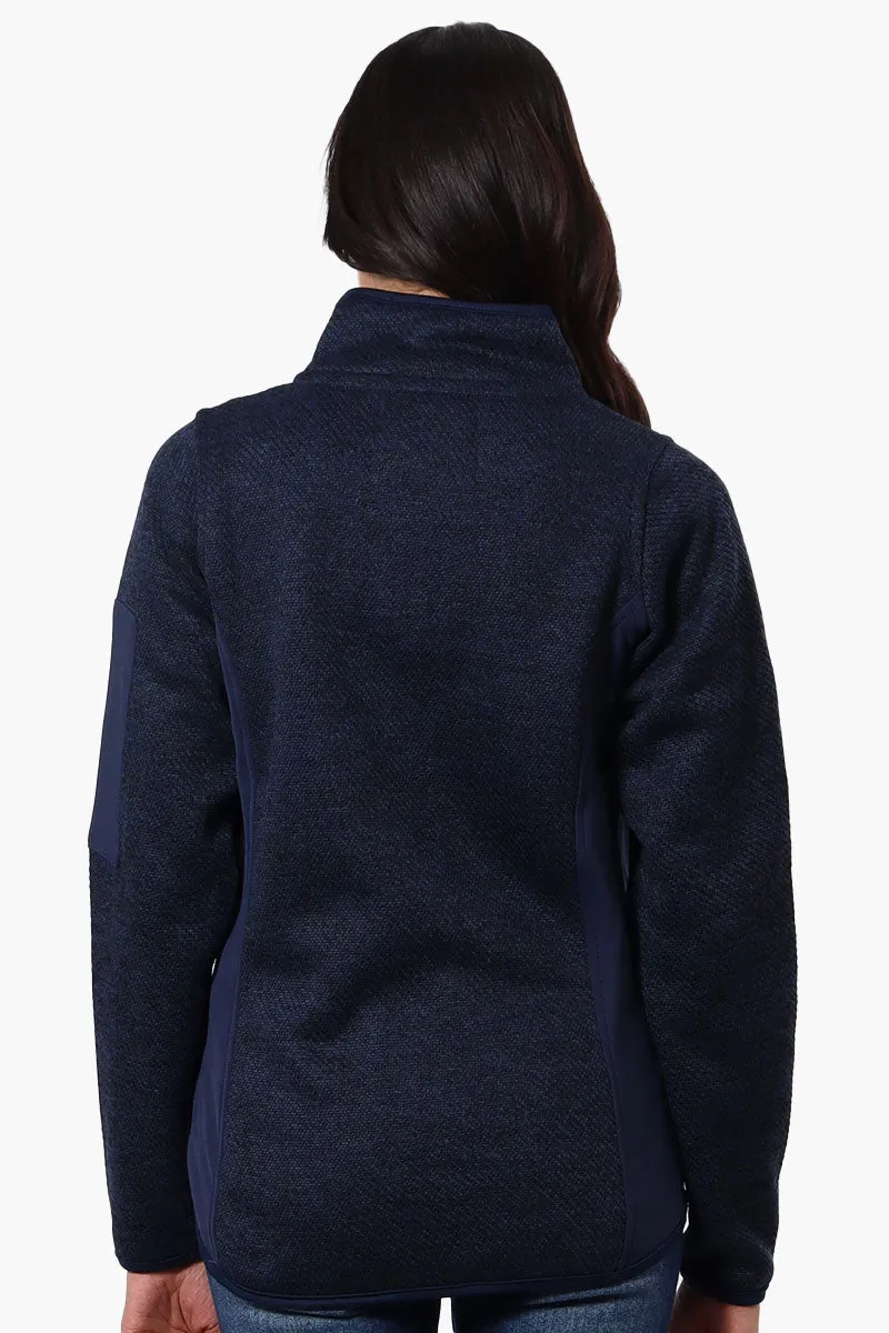 Canada Weather Gear Zip Up Sleeve Pocket Fleece Lightweight Jacket - Navy sold by Fairweather product image thumbnail 3