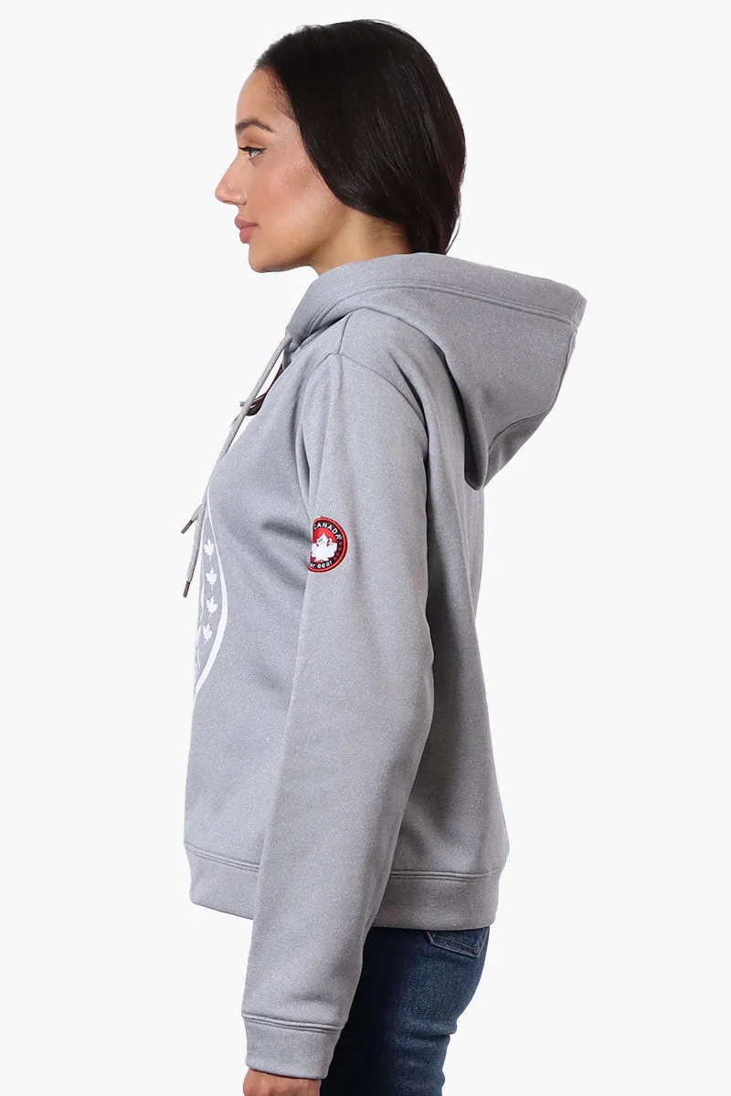 Canada Weather Gear Chest Logo Hoodie - Grey sold by Fairweather product image thumbnail 2