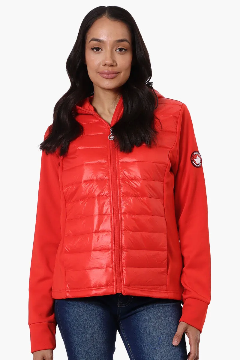 Canada Weather Gear Quilted Nylon Lightweight Jacket - Red sold by Fairweather