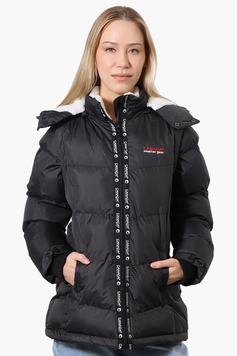 Canada Weather Gear Zip Off Sleeve Parka Jacket - Black sold by Fairweather