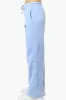 Fahrenheit Aspen Print Fleece Sweatpants - Blue sold by Fairweather