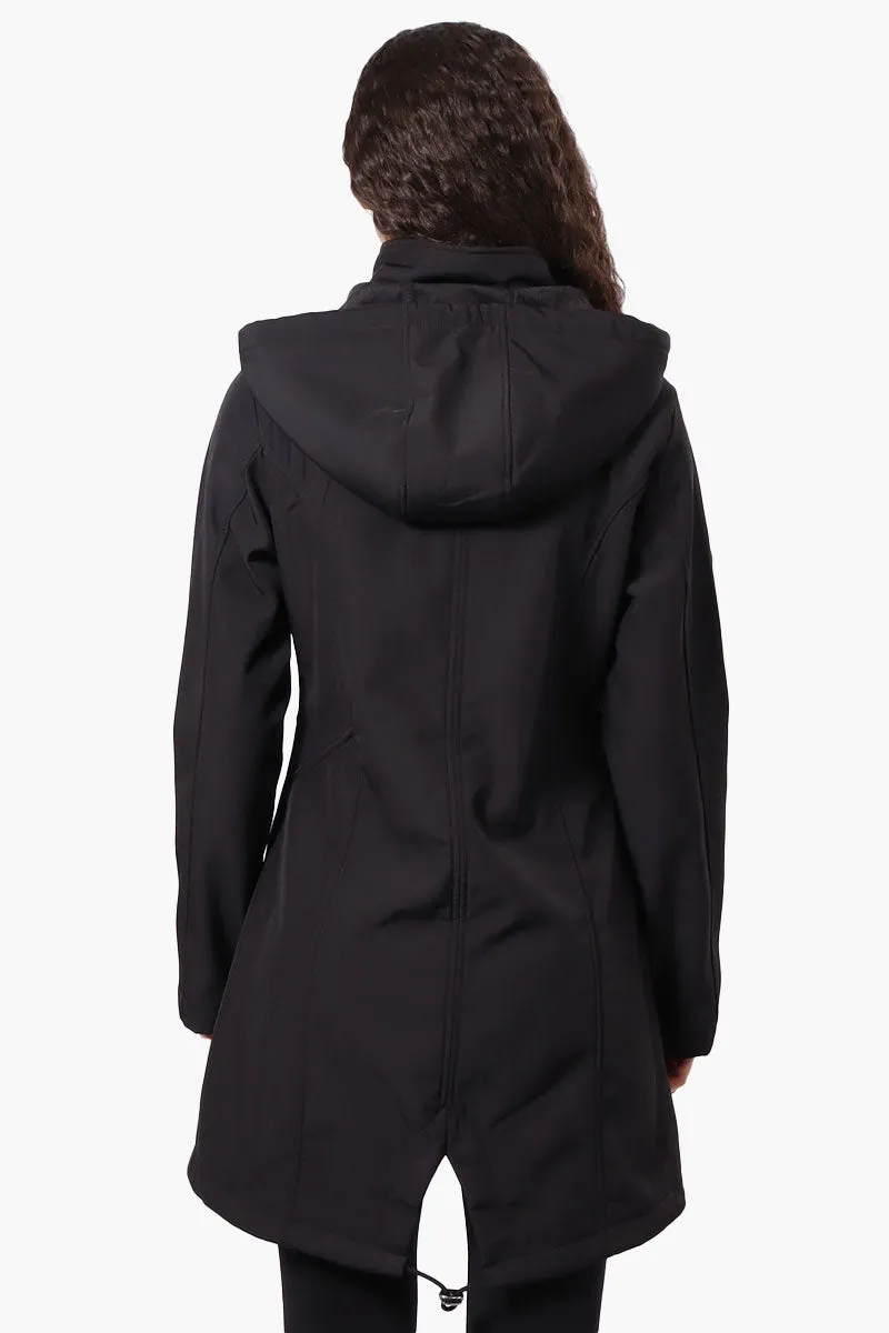 Canada Weather Gear Hooded Soft Shell Lightweight Jacket - Black sold by Fairweather product image thumbnail 3