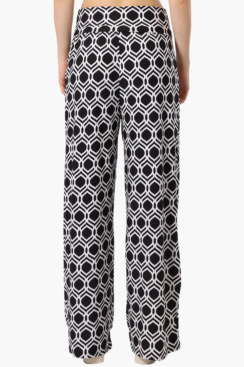 International INC Company Patterned Palazzo Pants - Black sold by Fairweather product image thumbnail 3