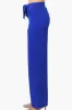 Majora Solid Large Pocket Belted Pants - Blue sold by Fairweather