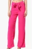 Majora Solid Large Pocket Belted Pants - Pink sold by Fairweather