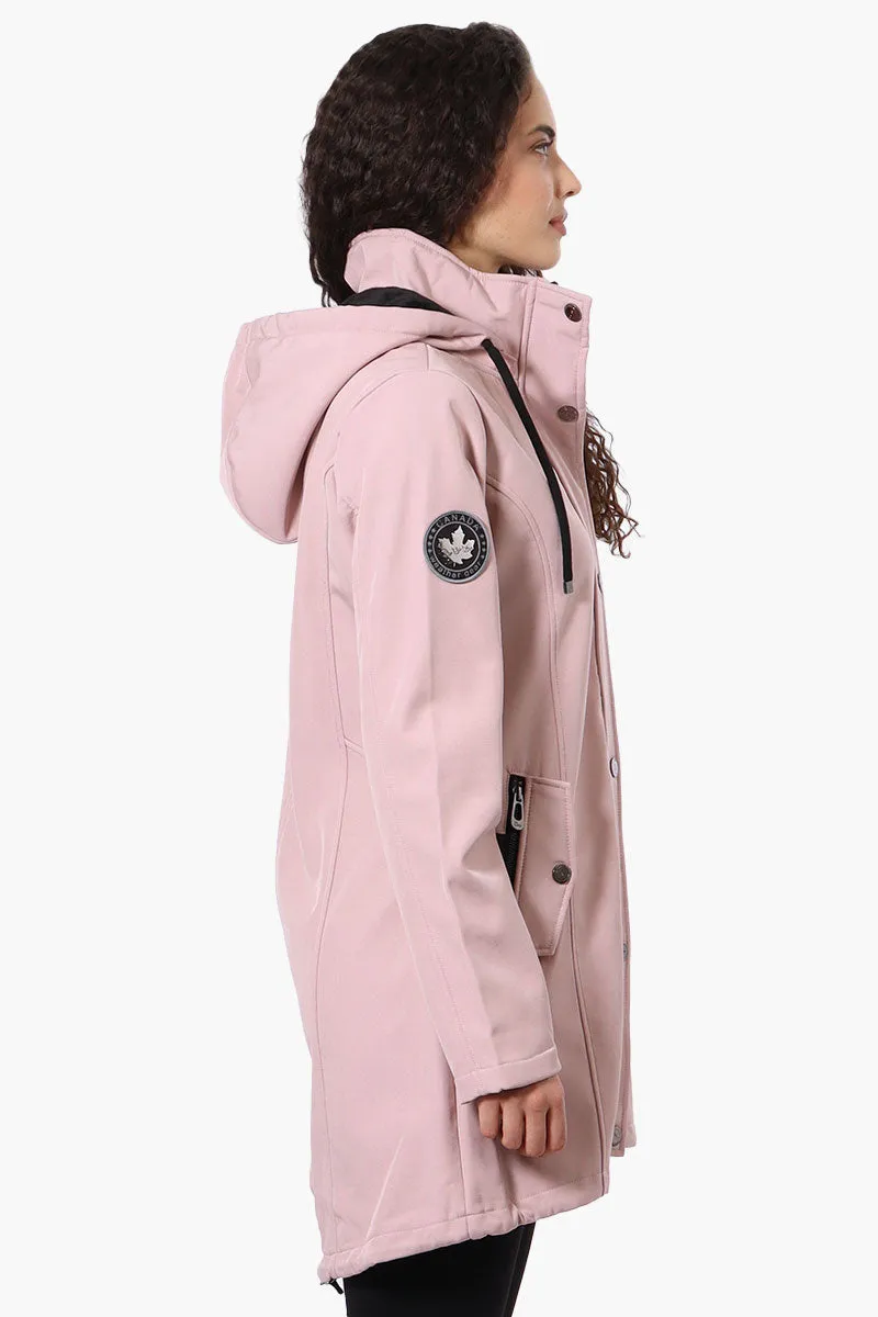 Canada Weather Gear Hooded Soft Shell Lightweight Jacket - Pink sold by Fairweather product image thumbnail 2