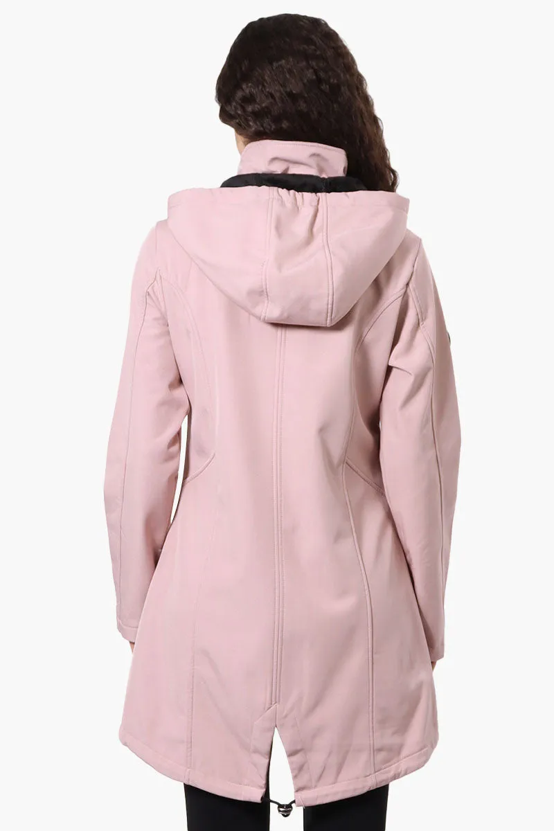 Canada Weather Gear Hooded Soft Shell Lightweight Jacket - Pink sold by Fairweather product image thumbnail 3