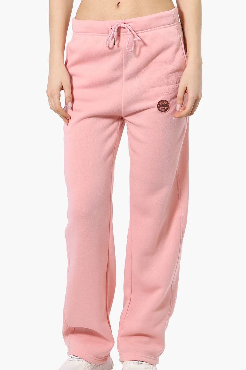 Aspen Print Fleece Sweatpants - Pink sold by Fairweather