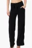Majora Solid Large Pocket Belted Pants - Black sold by Fairweather