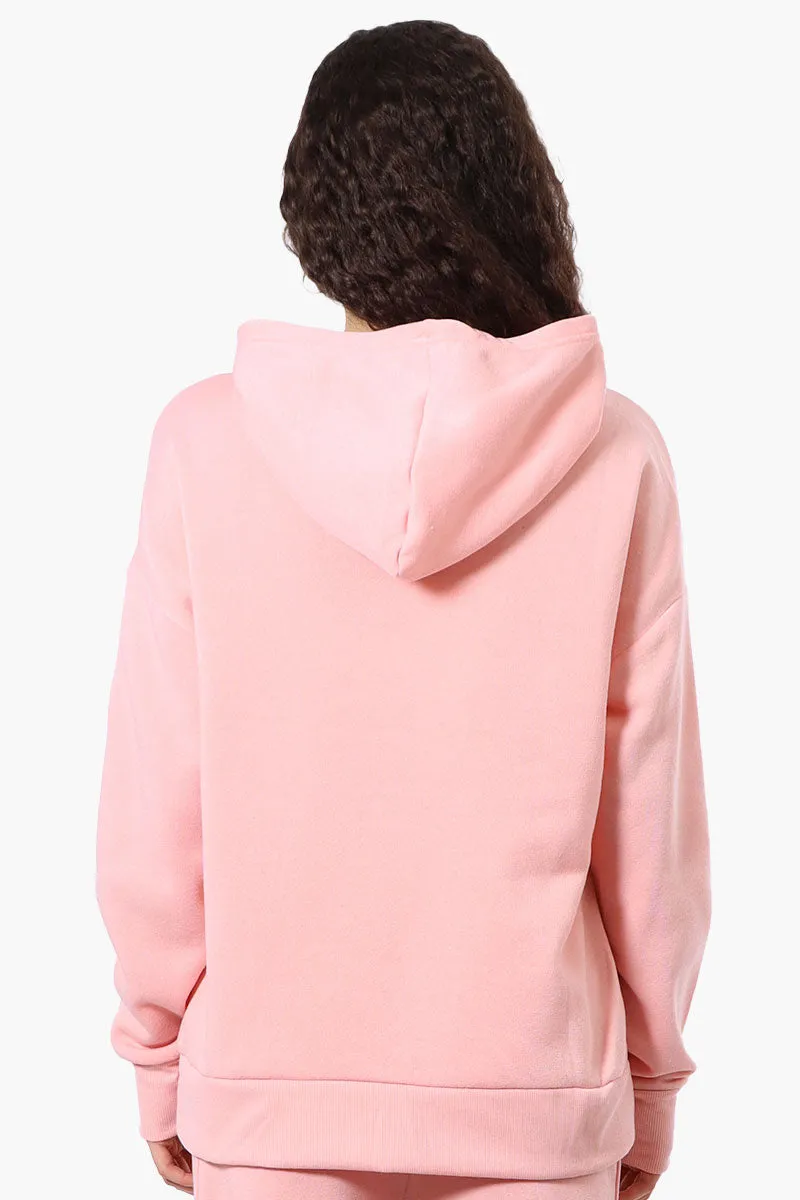 Fahrenheit Oversized New York Print Hoodie - Pink sold by Fairweather product image thumbnail 3