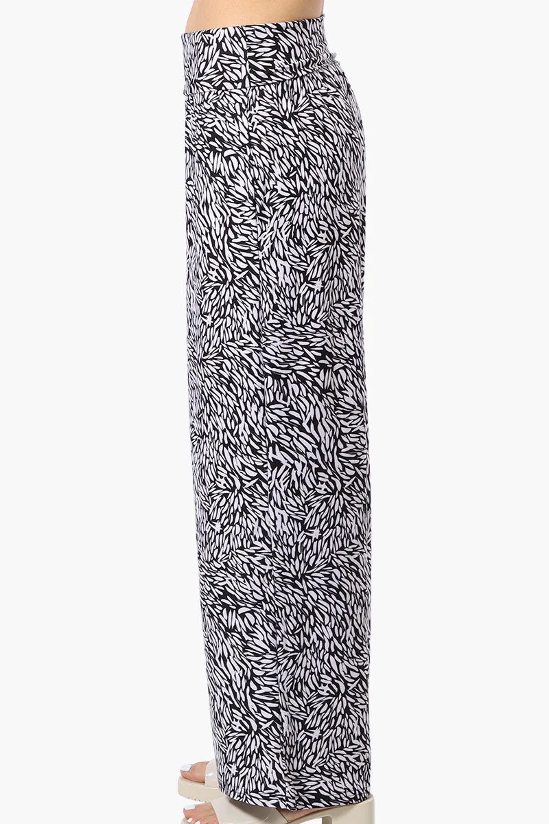 International INC Company Patterned Palazzo Pants - Black sold by Fairweather product image thumbnail 2