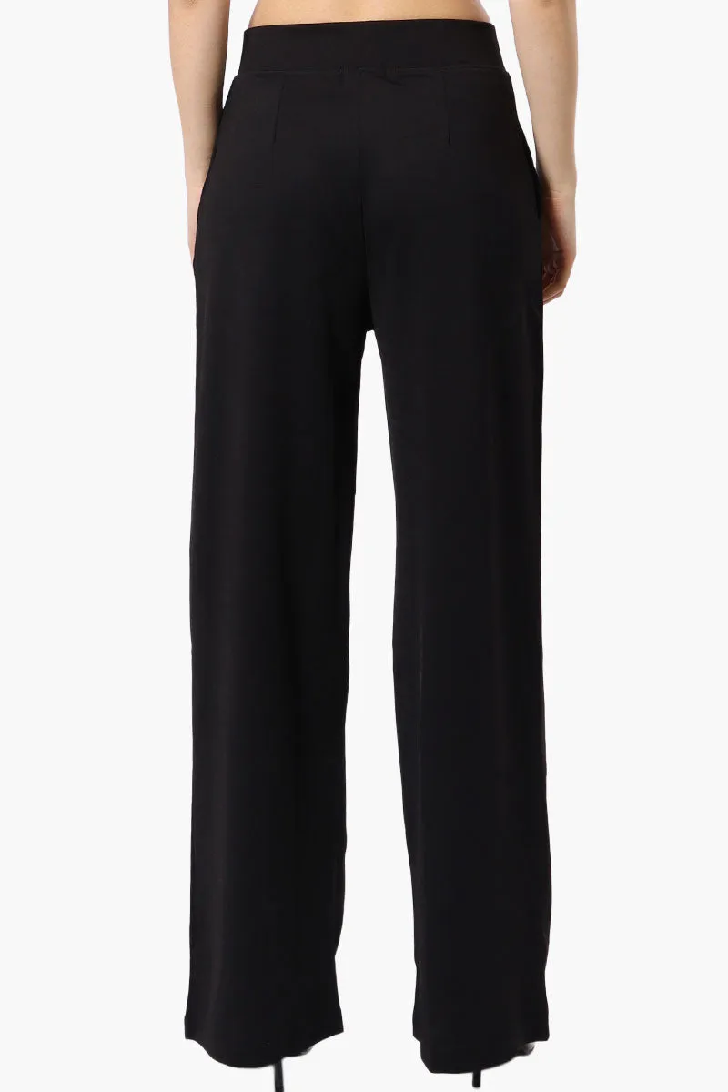 Costa Blanca Pleated Wide Leg Pants - Black sold by Fairweather product image thumbnail 3
