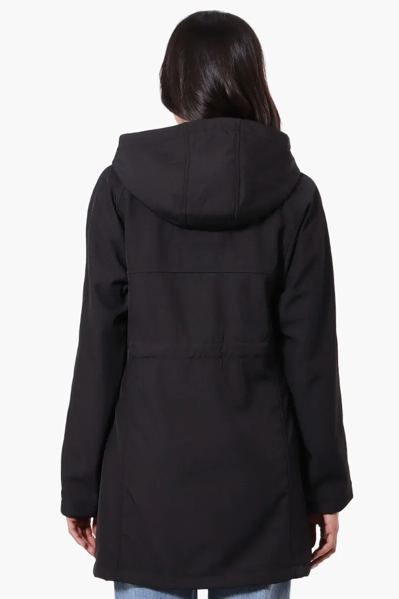 Canada Weather Gear Soft Shell Hooded Lightweight Jacket - Black sold by Fairweather product image thumbnail 3