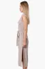 Majora Button Down Belted Maxi Dress - Beige sold by Fairweather