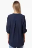 Urbanology Button Down Roll Up Sleeve Shirt - Navy sold by Fairweather