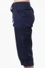 Canada Weather Gear Tie Waist Cargo Capris - Navy sold by Fairweather
