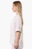 Impress Striped Roll Up Sleeve Linen Shirt - Cream sold by Fairweather