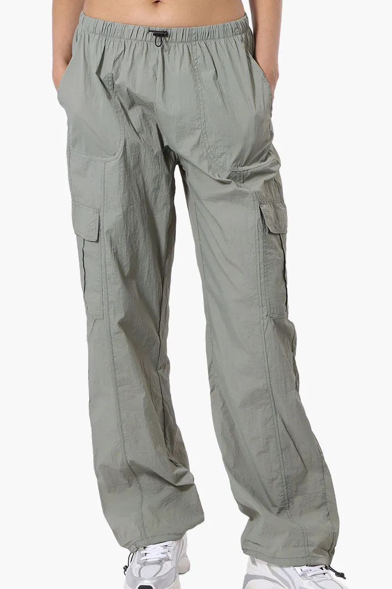 Urbanology Parachute Cargo Pants - Mint sold by Fairweather