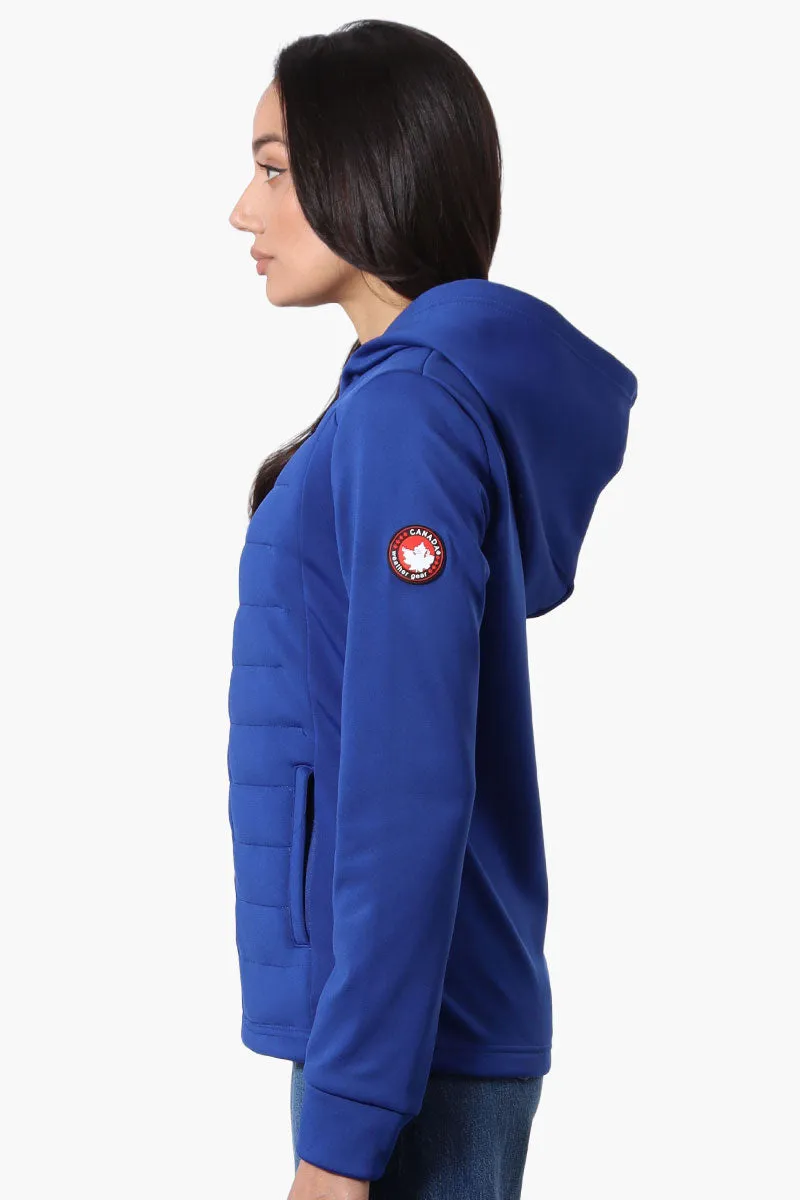 Canada Weather Gear Puffer Techno Fleece Lightweight Jacket - Blue sold by Fairweather product image thumbnail 2