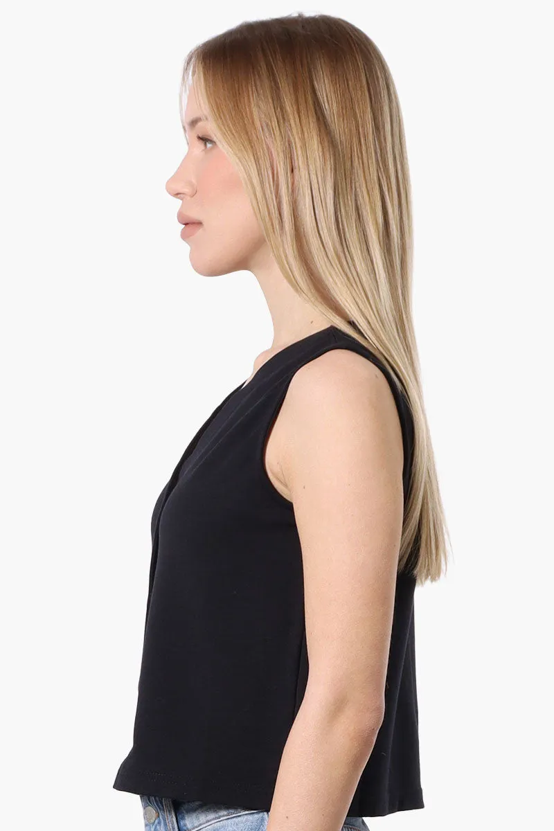 Runaway Bay Sport Button Down V-Waistcoat Vest - Navy sold by Fairweather product image thumbnail 2