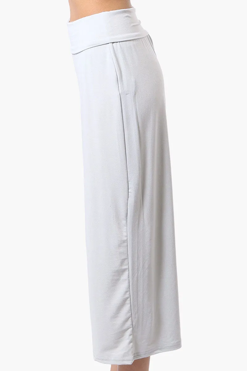 International INC Company Solid Fold Over Cropped Pants - Stone sold by Fairweather product image thumbnail 2