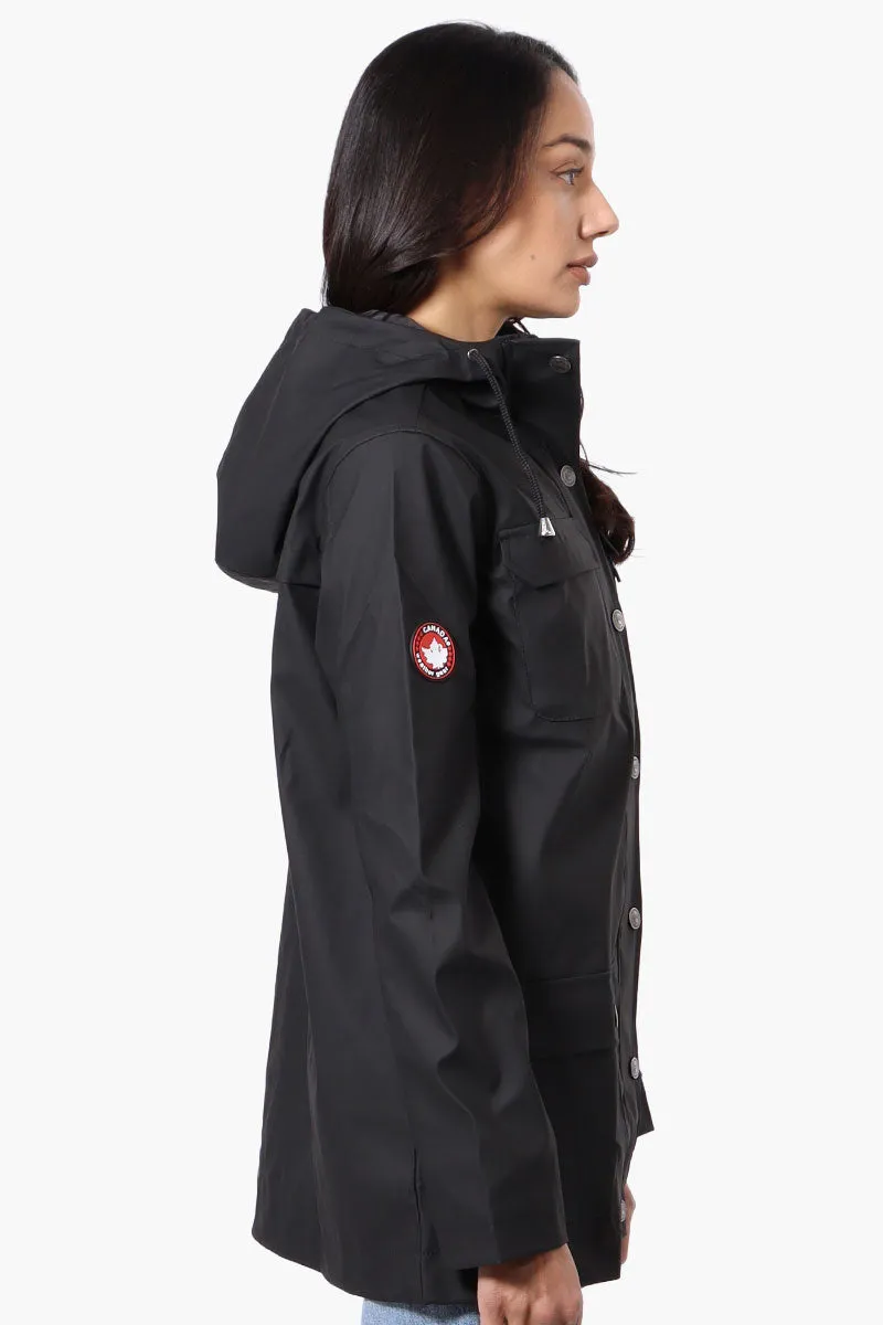 Hooded Soft Shell Lightweight Jacket - Black sold by Fairweather product image thumbnail 2