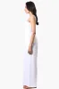 Impress Sleeveless Smocked Top Jumpsuit - White sold by Fairweather