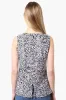 International INC Company Patterned Square Neck Tank Top - Black sold by Fairweather