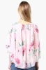 Limite Floral Poncho Necklace Blouse - Pink sold by Fairweather