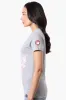 Canada Weather Gear Leaf Logo Print Tee - Grey sold by Fairweather