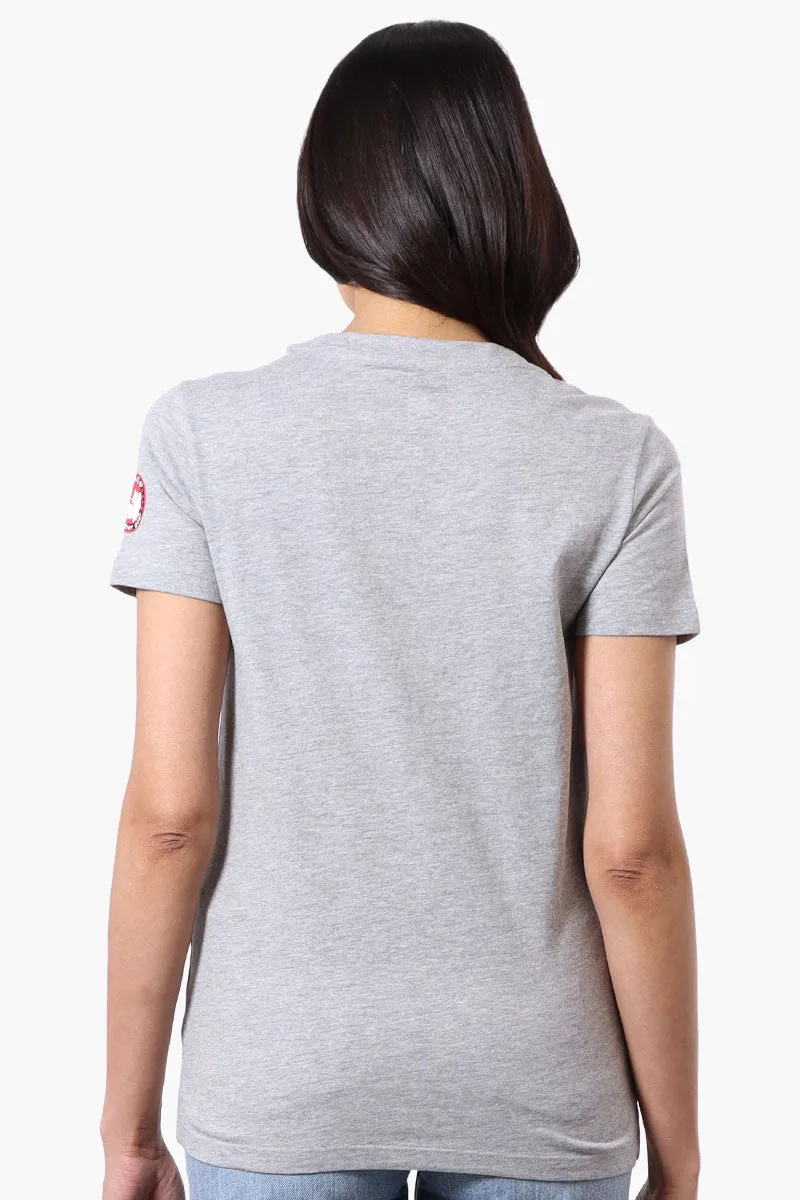 Canada Weather Gear Leaf Logo Print Tee - Grey sold by Fairweather product image thumbnail 3