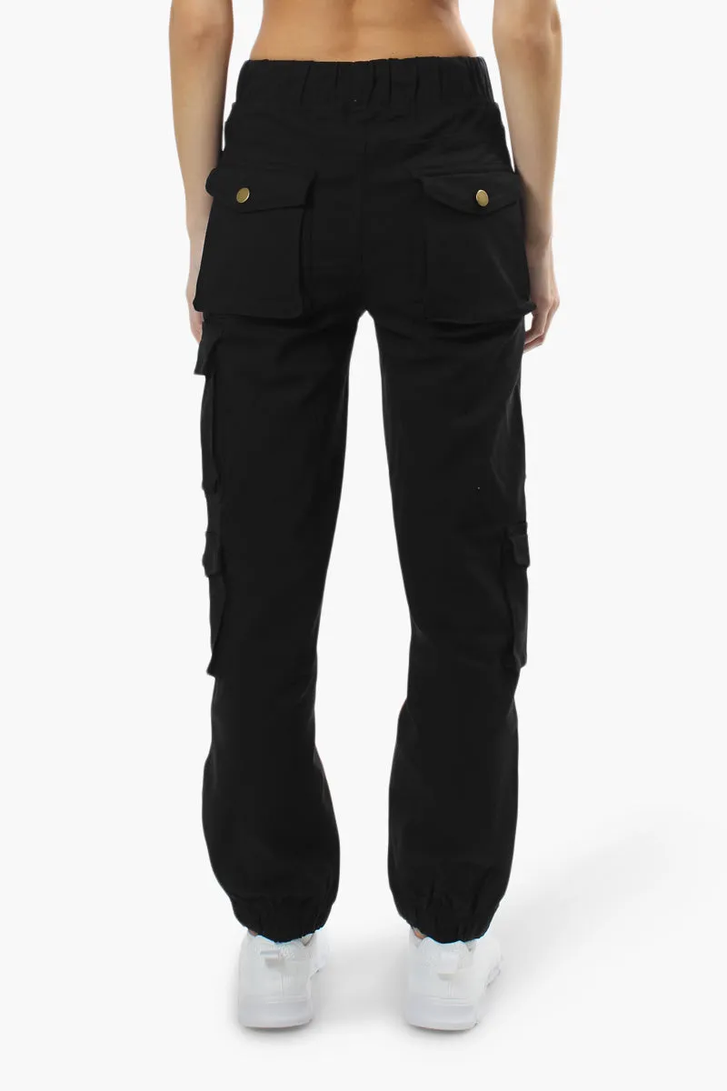 Urbanology Flap Pocket Cargo Pants - Black sold by Fairweather product image thumbnail 4