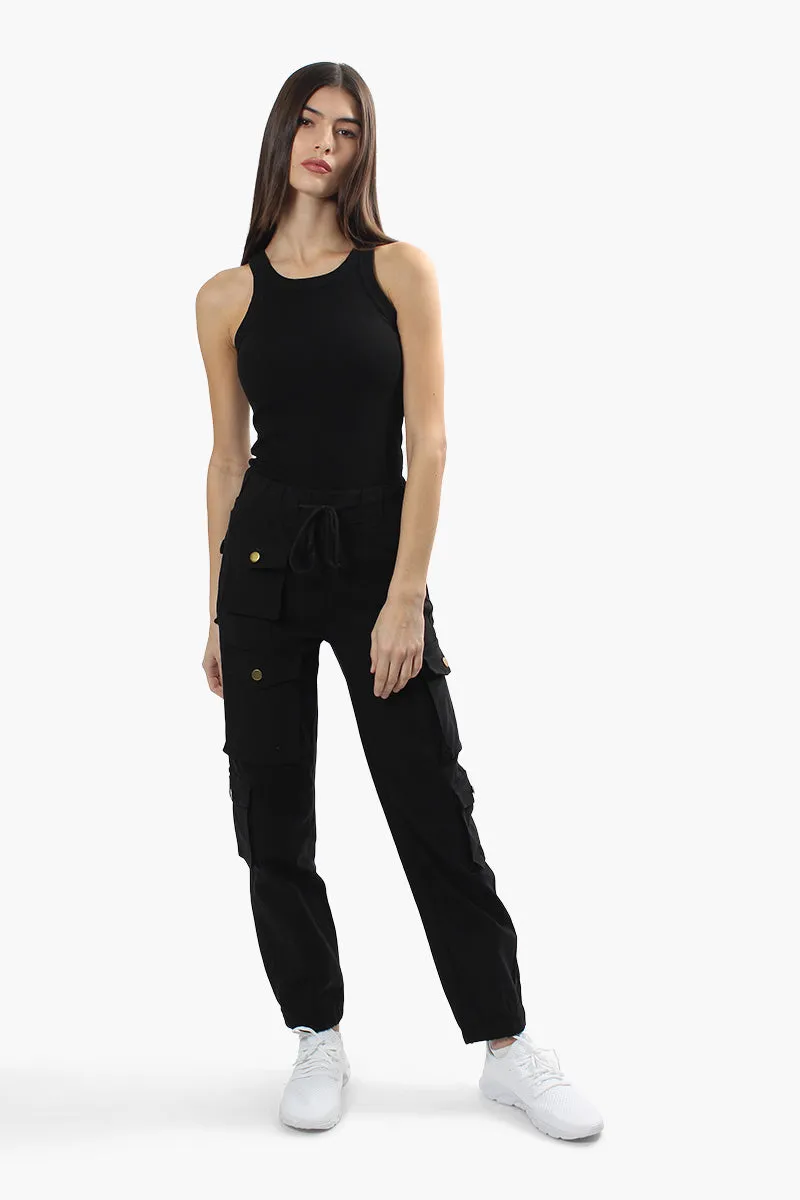 Urbanology Flap Pocket Cargo Pants - Black sold by Fairweather product image thumbnail 2