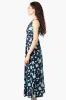 Beechers Brook Floral Padded Crossover Maxi Dress - Navy sold by Fairweather