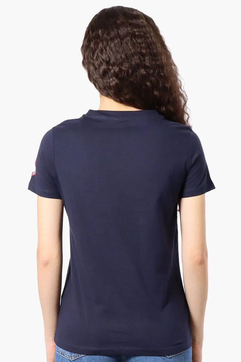 Canada Weather Gear Heart Mountain Print Tee - Navy sold by Fairweather product image thumbnail 3