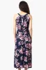 International INC Company Floral Halter Neck Midi Dress - Navy sold by Fairweather
