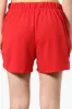 Runaway Bay Sport Basic French Terry Shorts - Red sold by Fairweather