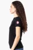 Canada Weather Gear Heart Mountain Print Tee - Black sold by Fairweather