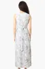 Beechers Brook Floral Padded Crossover Maxi Dress - Mint sold by Fairweather