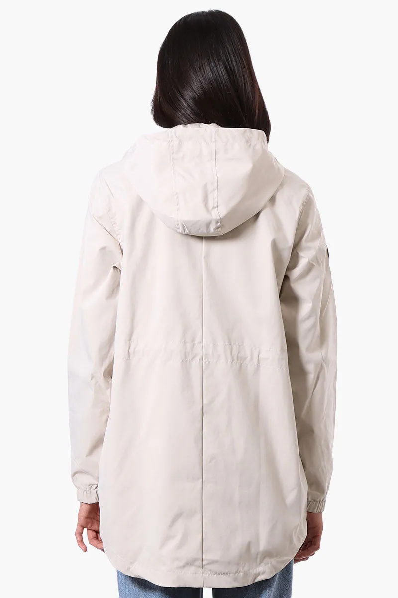 Canada Weather Gear Coated Microfiber Hooded Lightweight Jacket - Cream sold by Fairweather product image thumbnail 3