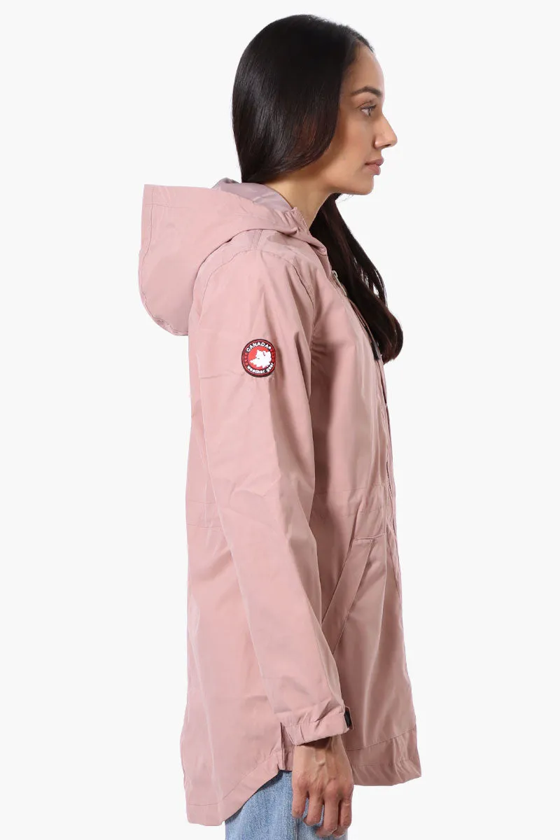 Canada Weather Gear Coated Microfiber Hooded Lightweight Jacket - Pink sold by Fairweather product image thumbnail 2