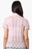 Beechers Brook Open Cap Sleeve Shrug Cardigan - Blush sold by Fairweather