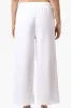 Runaway Bay Tie Waist Wide Leg Pants - White sold by Fairweather