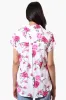 Majora Floral Camp Collar Button Up Shirt - White sold by Fairweather