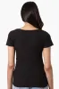 Costa Blanca Ribbed Square Neck Henley Tee - Black sold by Fairweather