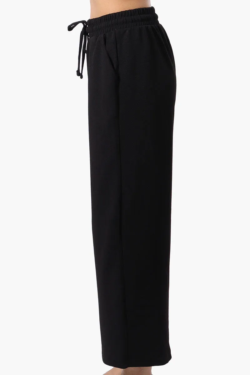 Runaway Bay Tie Waist Wide Leg Pants - Black sold by Fairweather product image thumbnail 2