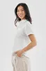 Super Triple Goose Vintage Short Sleeve Button Up Textured Shirt - White sold by Fairweather