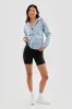 Canada Weather Gear Cropped Coated Microfibre Lightweight Jacket - Blue sold by Fairweather