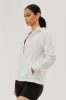 Canada Weather Gear Hooded Zip Up Lightweight Jacket - White sold by Fairweather