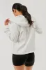 Canada Weather Gear Hooded Zip Up Lightweight Jacket - White sold by Fairweather